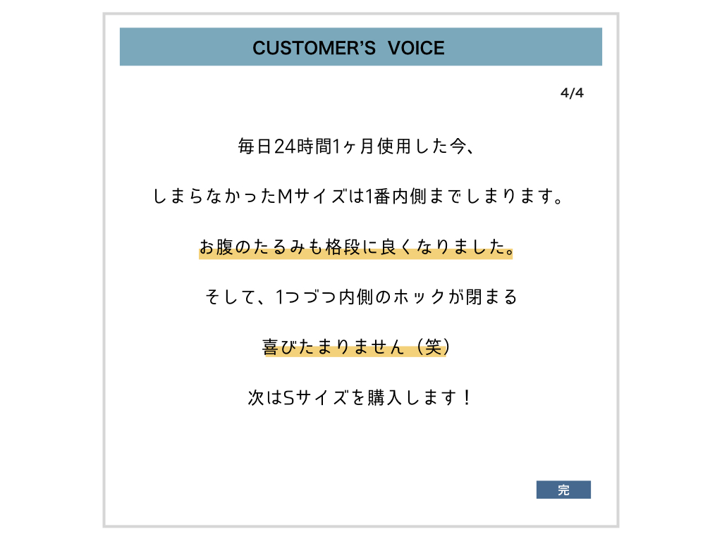 フィットキープ骨盤ベルト口コミ評判