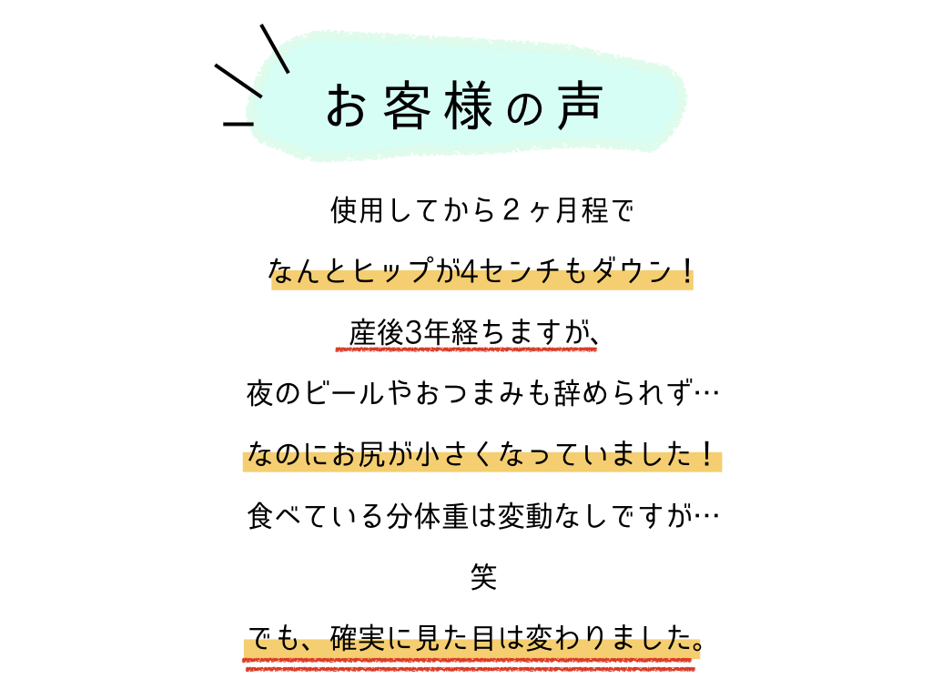 フィットキープ骨盤ベルト効果